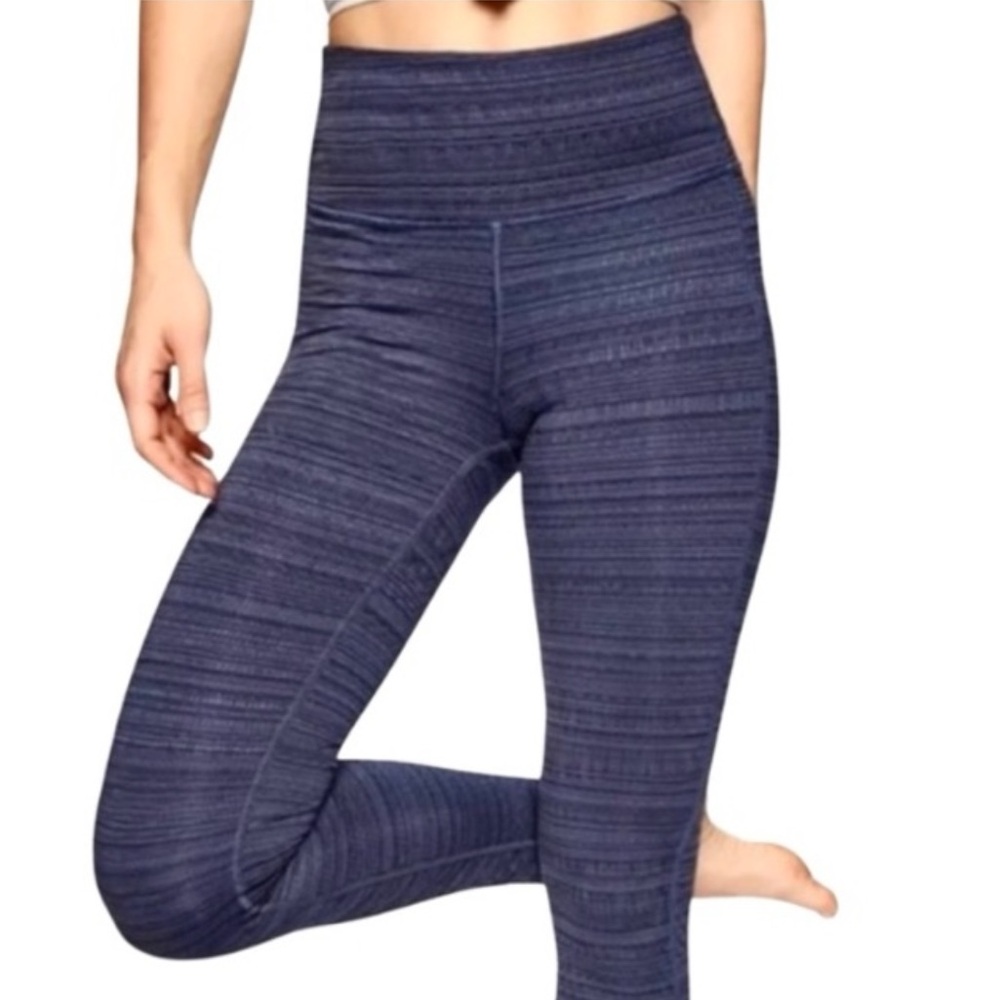 Athleta High Rise Ripple Chaturanga Tight Sm